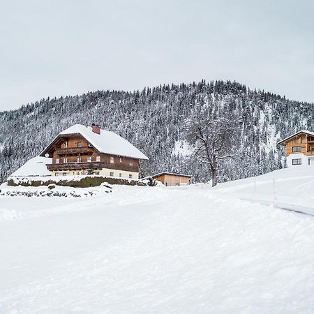 Bio Bauernhof Oberhinterberg Appartement Annaberg im Lammertal Dış mekan fotoğraf