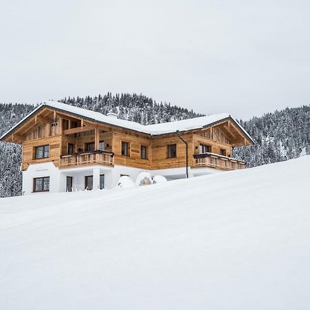 Bio Bauernhof Oberhinterberg Appartement Annaberg im Lammertal Dış mekan fotoğraf