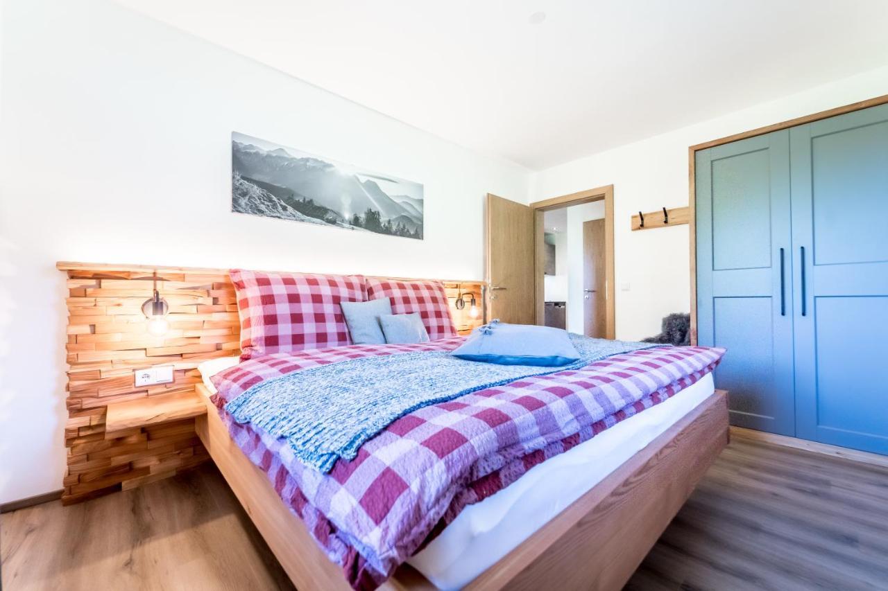 Bio Bauernhof Oberhinterberg Appartement Annaberg im Lammertal Dış mekan fotoğraf