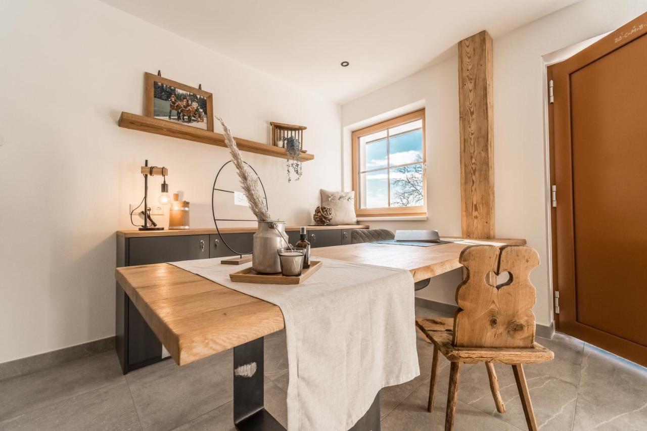 Bio Bauernhof Oberhinterberg Appartement Annaberg im Lammertal Dış mekan fotoğraf